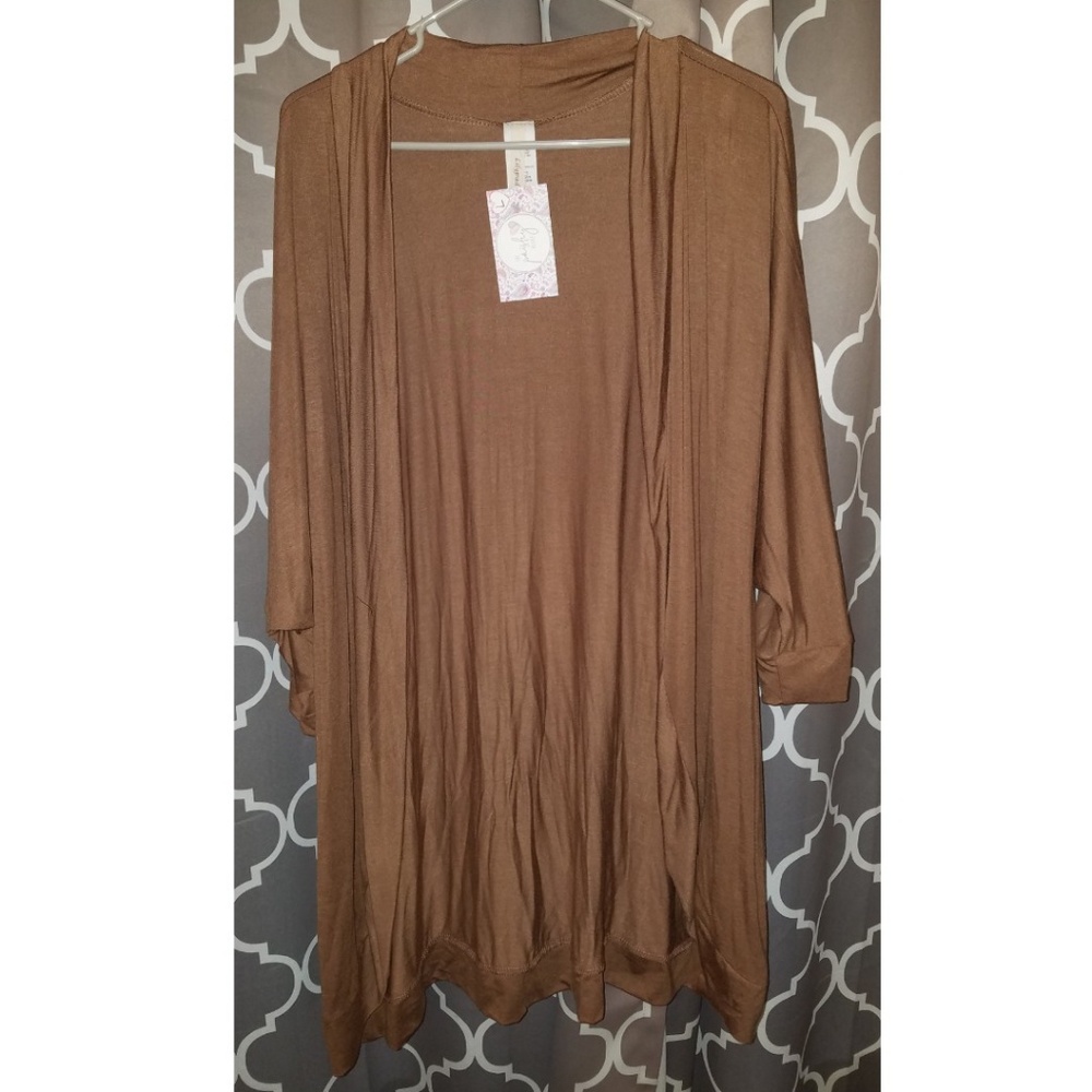 Mocha Cardigan. NWT